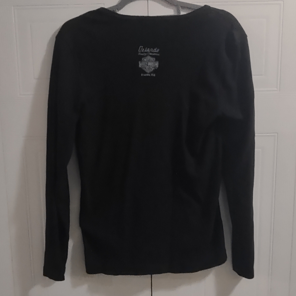 Harley-Davidson Black Long Sleeve Tee